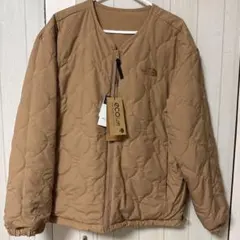 ノースフェイス　キルティング　リバーシブル　ジャケット　ヒートカーディガン　L