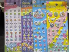 たまごっち プチプチシール2 　ぷくぷく　ぷっくり　人気　シール　４枚