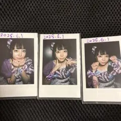 紅芋たると　3枚セットチェキ