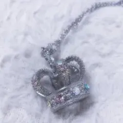 水曜日のアリス 王冠ネックレス クラウン ネックレス大 シルバー