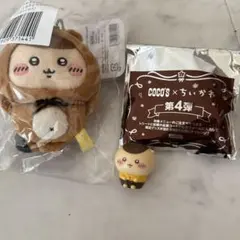 未使用品 ちいかわ たぬきだもんくじ C賞 くりまんじゅう ココスオマケ付き