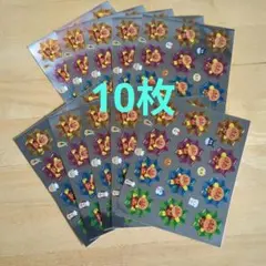 1特価　アンパンマン　キラキラシール　10枚セット　ごほうび　トイレトレーニング