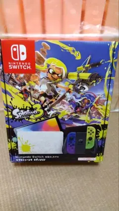 美品！！、Nintendo Switch 有機EL スプラトゥーンデザイン