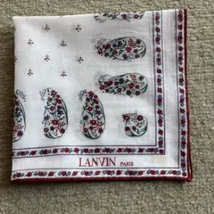 ヴィンテージ　LANVIN ハンカチ《小さなお花が集まって》のサムネイル