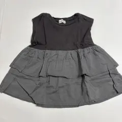 branshes ティアードカットソー グレー 110cmのサムネイル