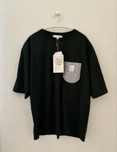 LOGOS DAYS ポケットTシャツ ダークグリーン M