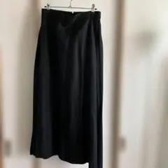 無印良品　黒ヘンプロングスカートのサムネイル