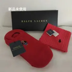 【POLO RALPE LAUREN】ルームソックスとミニタオル 新品未使用