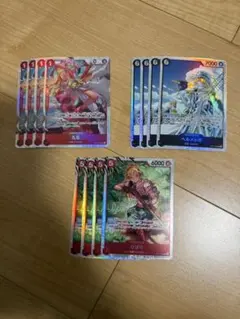 ワンピースカードゲーム ヘルメッポ孔雀ひばりセット