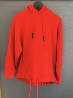 ZARA 赤 裏起毛　スウェット　トレーナー