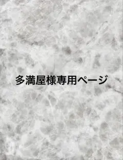 多満屋様専用ページ