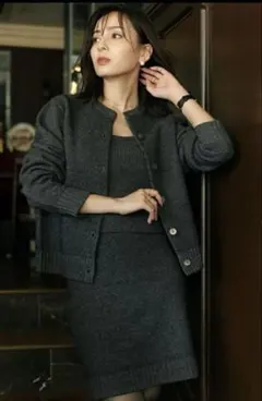 2025年最新】カーディガンニットセットアップ アニュアンスの人気