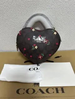 新品・未使用コーチCOACH ハート型ハンドバッグ