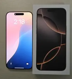 iPhone 16 Pro Max カナダ版SIMフリー 256GB デザート