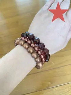 ビーズブレスレット★3本セット