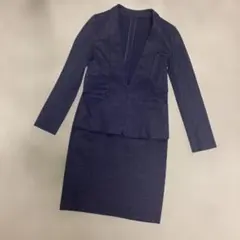 GreenLabelRelaxing ノーカラージャケット7号　スカート9号