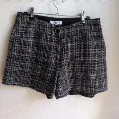 ツイードショートパンツ
