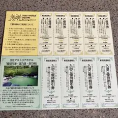 東武ワールドスクエア優待券5枚のサムネイル
