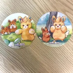ポケモンカフェ限定 パモ・パモット・パーモットのコースター 2種セット