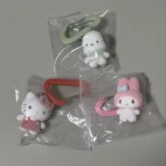 サンリオ カラフルカラビナマスコットチャーム キティ マイメロディ ポチャッコ