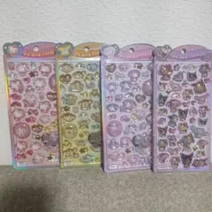 正規品　サンリオ　うるちゅるポップシール　ベビー　日焼け　4点セット