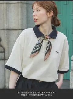The Fox Collection ペニーズ　ポロシャツ 半袖 ホワイト F