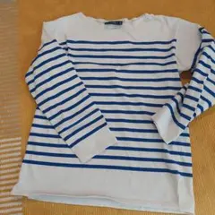SAINT JAMES ストライプ 長袖Tシャツ
