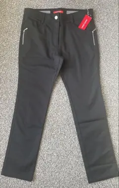 マリ・クレール ゴルフウェア　9分丈パンツ　L L ブラック