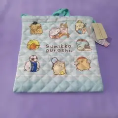 持ち手付き　すみっコぐらし　巾着袋