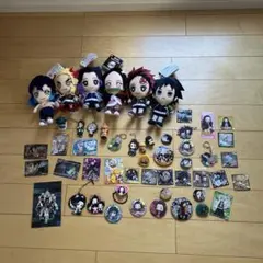 鬼滅の刃 プラッシュドール6体とグッズセット