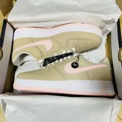 ナイキ エアフォース 1 RETRO ベージュ×ピンク27.5 新品未使用品