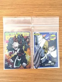 僕のヒーローアカデミア ヒーローズチップス3 カード レア 爆豪勝己