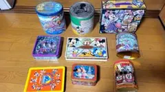 ディズニーランドお土産お菓子 缶＆箱 9点
