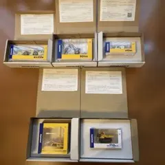 新品未開封 KOMATSU 株主優待 ミニチュア 建機 5点まとめ売り 非売品
