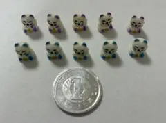 招き猫 ミニフィギュア 10体セット