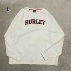Hurley トレーナー スウェット アイボリー Lサイズのサムネイル