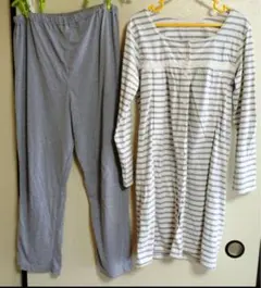 マタニティパジャマセット 2着セット長袖