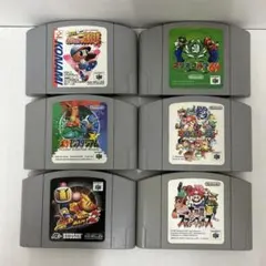 NINTENDO64 ゲームソフト 6本セット　ジャンク