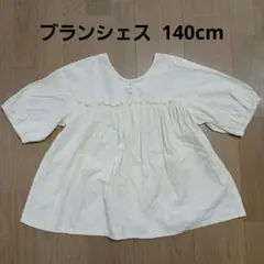 ブランシェス 半袖 シャツ アイボリー 140cm