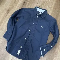 L.O.G.G. ネイビー 長袖シャツ US 3-4Y