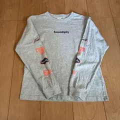 キッズ 長袖カットソー グレー ⭐︎デビロック⭐︎