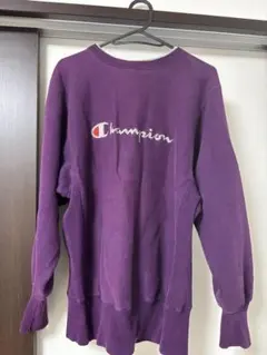 Champion Reverse Weave パープル M