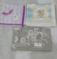 ブランド　ハンカチ　おまとめ　3枚セット　未使用