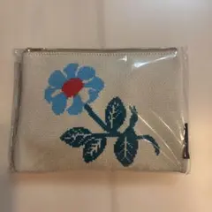 【新品未使用】タルティンニットポーチ(ブルー)