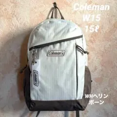 【新色】コールマン　ウォーカー15(ホワイトヘリンボーン)男女兼用