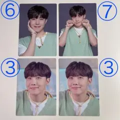 BTS ミニフォト　ソウジュ　sowoozoo j-hope ホソク　ホビ