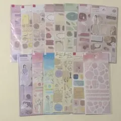 ④ダイソー シール セット まとめ売り