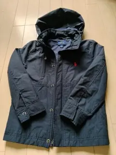 【POLO RALPH LAUREN】ネイビー フード付きジャケット