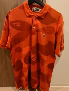 A Bathing Ape 迷彩柄 ポロシャツ XL - メルカリ