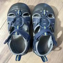 KEEN ネイビー/グレー サンダル　17.0cm